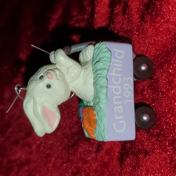 1993 VTG Hallmark Keepsake Grandchild Easter - Picture 7 of 14